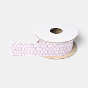 Lila ogee stripes Musterhintergrund Satinband