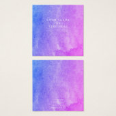 Lila Ohrring (Vorne & Hinten)