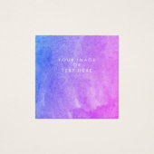 Lila Ohrring (Vorderseite)