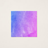 Lila Ohrring (Rückseite)