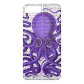 Lila Oktopus Case-Mate iPhone Hülle (Rückseite)