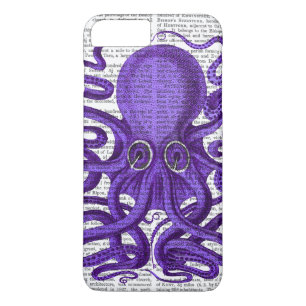 Lila Oktopus Case-Mate iPhone Hülle