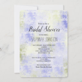 Lila Olivenöl Abstrakt Einladung