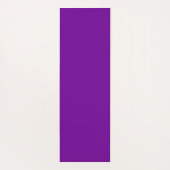 Lila Om (Om) HIndu Meditation Symbol Yoga Mat Yogamatte (Rückseite)