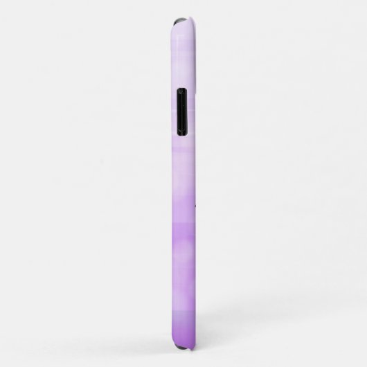 Lila Ombre Bokeh verblasste Hübsche Bezeichnung Case-Mate iPhone Hülle (Hinten/Rechts)