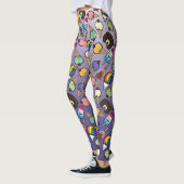 Lila Ombre Frosty Leckereien Leggings (Links)