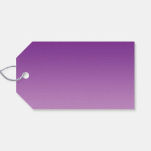 Lila Ombre Geschenkanhänger