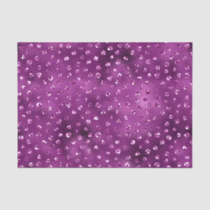 Lila Ombre Glam Glitter Punkte Muster Seidenpapier