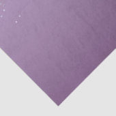 Lila Ombre-Glitzer Seidenpapier (Detail)