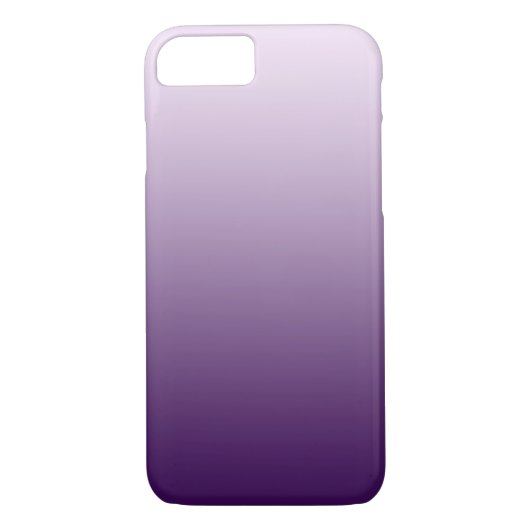 Lila Ombre iPhone 7 Kasten Case-Mate iPhone Hülle (Rückseite)