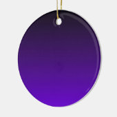 Lila Ombre Keramikornament (Links)