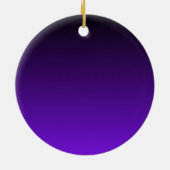 Lila Ombre Keramikornament (Hinten)