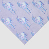 Lila Ombre Magical Unicorn Seidenpapier (Detail)