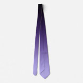 Lila Ombre Neck Tie Krawatte (Rückseite)