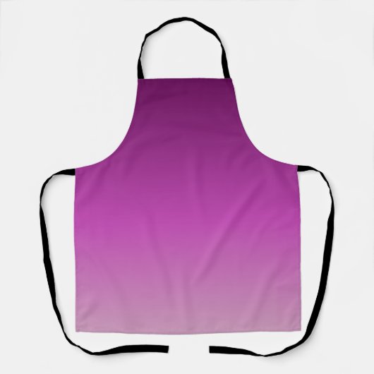 Lila Ombre Schürze (Vorderseite)