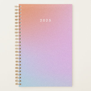 Lila Ombre Sky Personalisiert 2025 Planer