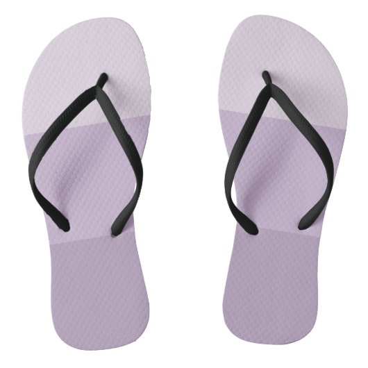 Lila Ombre Streifen Badesandalen (Fußbett)