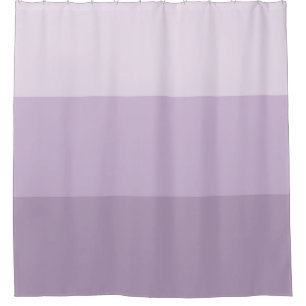 Lila Ombre Streifen Duschvorhang