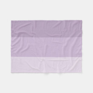 Lila Ombre Streifen Fleecedecke