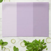 Lila Ombre Streifen Geschirrtuch (Gefaltet)