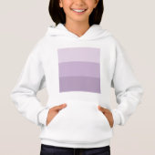 Lila Ombre Streifen Hoodie (Vorderseite)