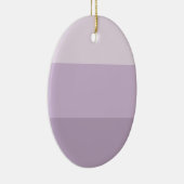 Lila Ombre Streifen Keramik Ornament (Rechts)
