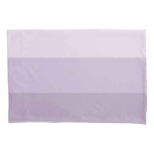 Lila Ombre Streifen Kissenbezug (Vorderseite-Links)