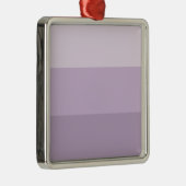 Lila Ombre Streifen Ornament Aus Metall (Rechts)