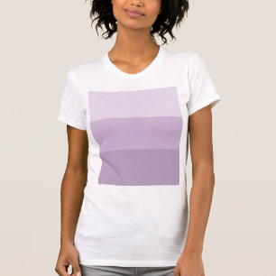 Lila Ombre Streifen T-Shirt