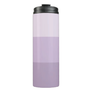 Lila Ombre Streifen Thermosbecher