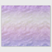 Lila Ombre Unicorn Geschenkpapier (Flach)