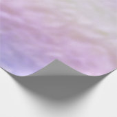 Lila Ombre Unicorn Geschenkpapier (Ecke)