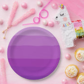 Lila Ombre-Vorlagenpapier-Teller Pappteller (Party)