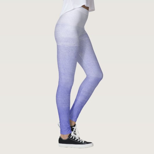 Lila Ombre Watercolor Leggings (Rechts)