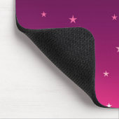 Lila Omerstars Mousepad (Ecke)