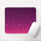 Lila Omerstars Mousepad (Mit Mouse)