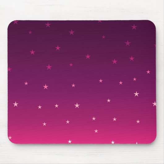 Lila Omerstars Mousepad (Vorne)