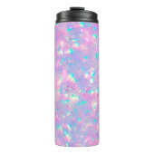 lila Opal-Design Thermosbecher (Vorderseite)