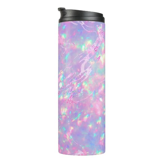 lila Opal-Design Thermosbecher (Nach rechts gedreht)