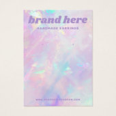 Lila Optikkarte (Vorderseite)