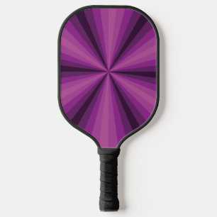 Lila optische Illusion Pickleball Schläger
