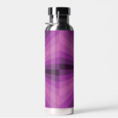 Lila optische Illusion Trinkflasche (Rechts)