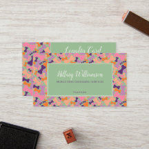 Lila Orange Pink Hundeltierzuchtdienst