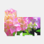 Lila-orangefarbene Hydrangeas Geschenkschachtel (Ungefaltet)