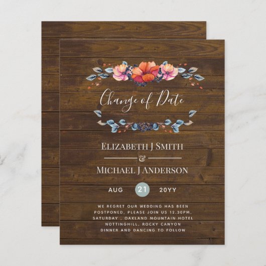 Lila orangefarbener Hochzeitwechsel (Vorne/Hinten)