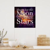 Lila Orangennebel Inspiration Poster (Küche)