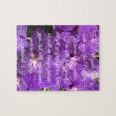Lila Orchid-/Bibelpuzzle Puzzle (Horizontal)