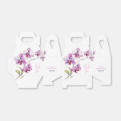 Lila Orchid-Blume Blossom Geburtstag Geschenkschachtel (Ungefaltet)