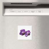 Lila Orchid Duo Magnet (In Situ (Geschirrspüler))