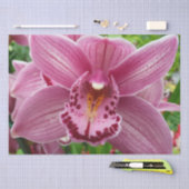 Lila Orchid Elegante Seidenpapier (Handwerk)